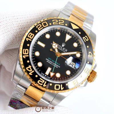 Clean Factory ROLEX GMT-Master II Replica with Ceramic Bezel 116713ln  3186/2836 Movement Watch